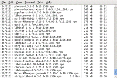 Yum installing KDE